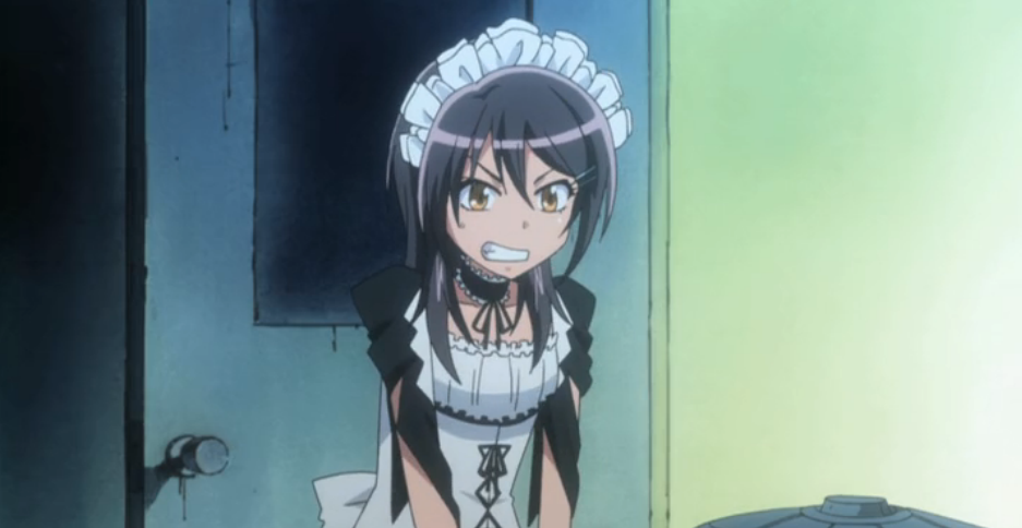 Misaki from Maid-Sama looks like she could use a break.