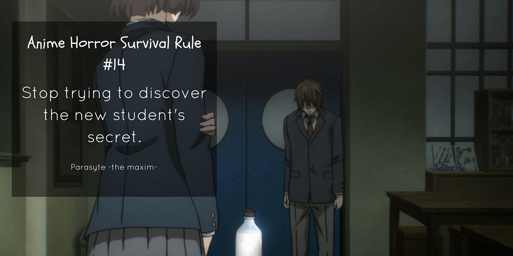 How to Avoid Dying in an Anime Horror Series - Sentai Filmworks