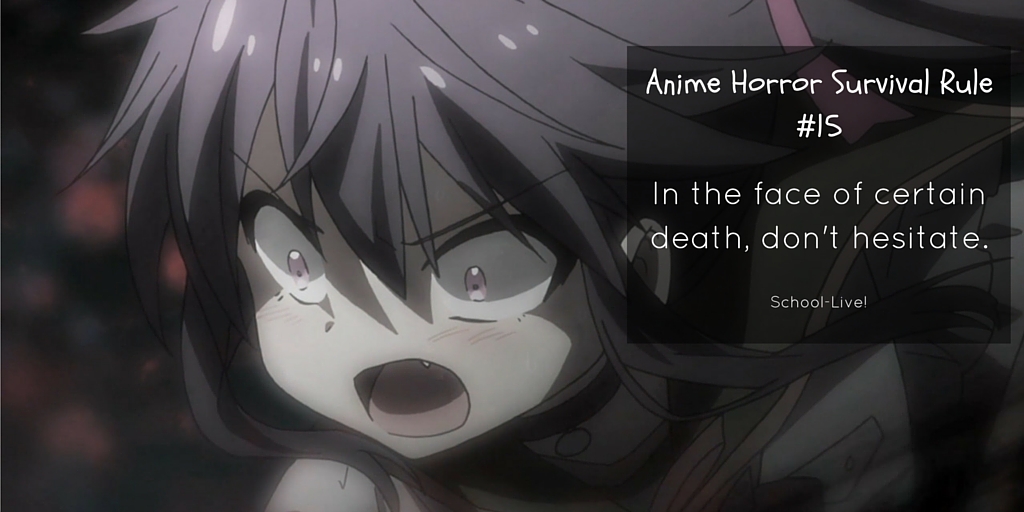 How to Avoid Dying in an Anime Horror Series - Sentai Filmworks