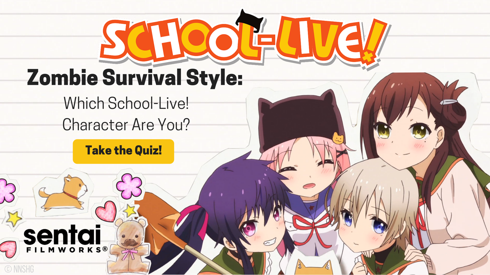 Zombie Survival Style: Which School-Live! Character Are You? [Quiz]