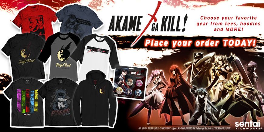 Gifts For Men Series Akame Manga Ga Kill Shonen Awesome For Movie