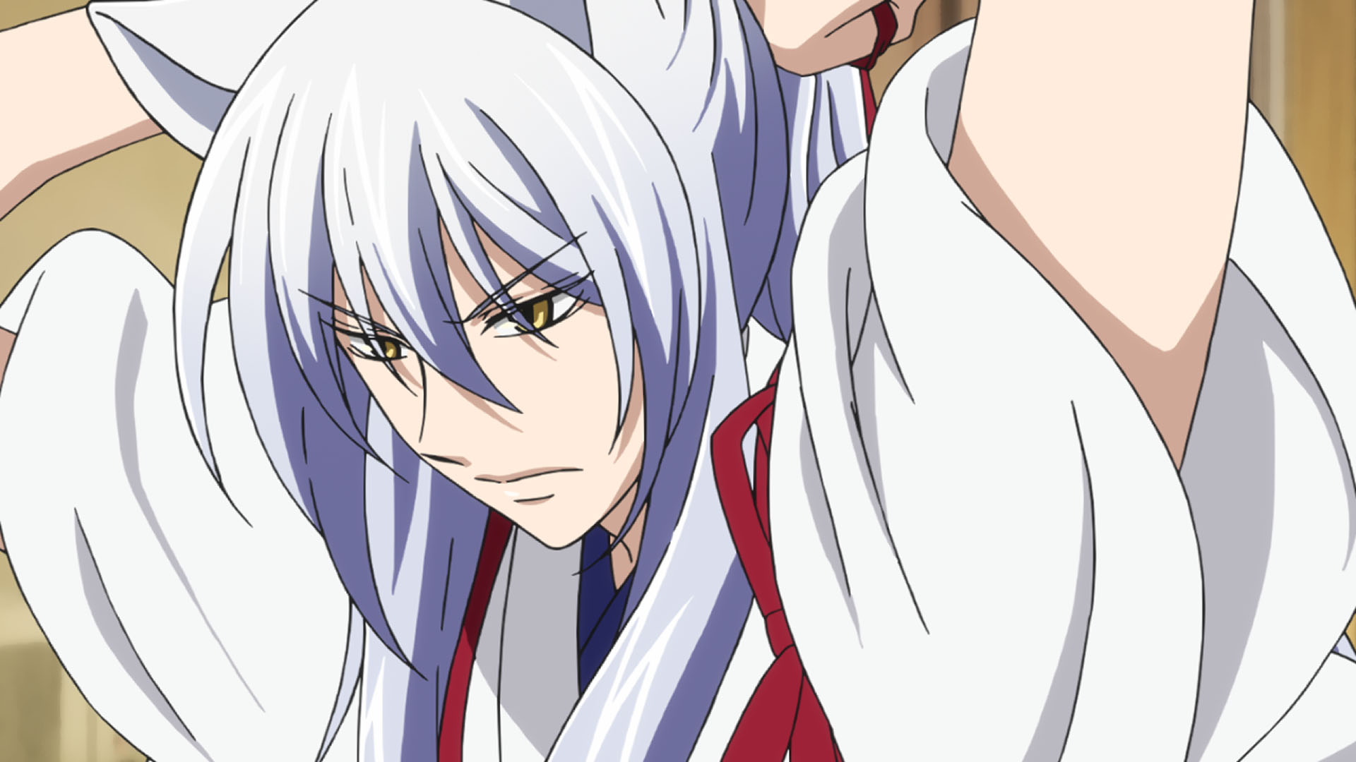 10. "Anime characters with white hair and blue bangs" - wide 2