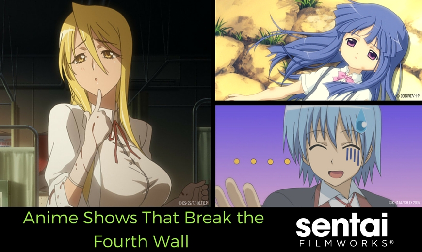 Anime Breaks 4th Wall