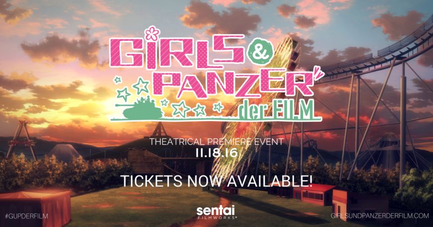 Sentai Filmworks Announces National Theatrical Release for Girls Und Panzer Der Film
