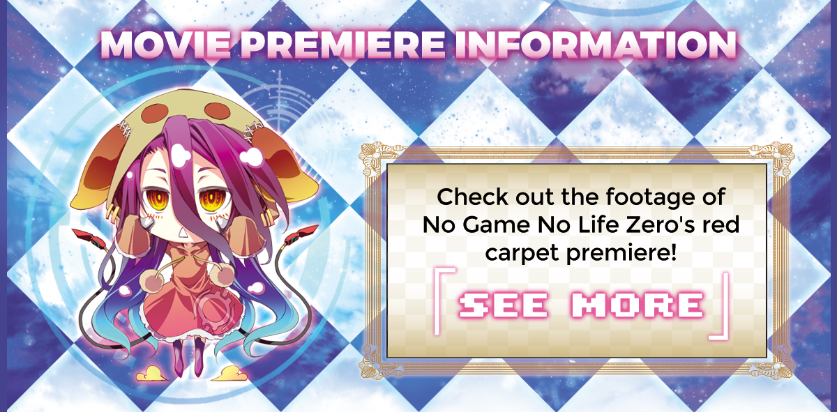 No Game No Life Zero' Movie Premiere Rundown - Sentai Filmworks