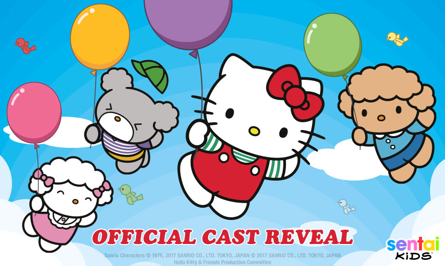 Hello Kitty & Friends – Let’s Learn Together Official English Cast 