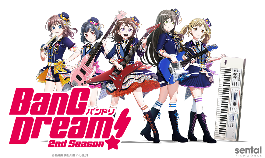 Sentai Filmworks Performs an Encore with “BanG Dream! 2nd Season”
