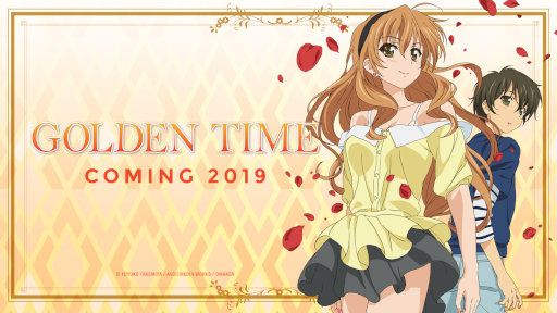 Golden Time English dub coming in 2019