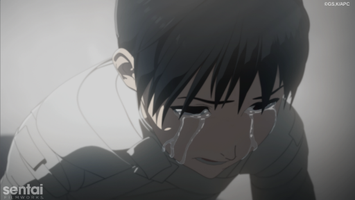 Kei from Ajin: Demi-Human cries after being tortured.