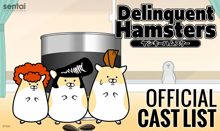 Delinquent Hamsters Official English Cast List