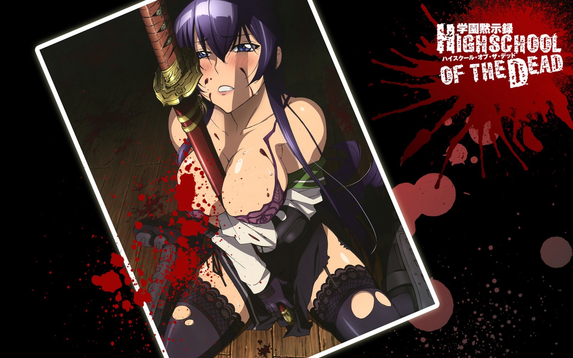 Anime Highschool Of The Dead Wallpaper