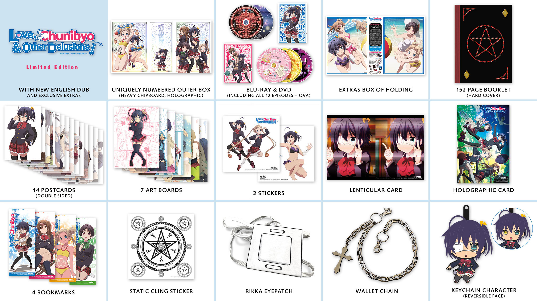 Love, Chunibyo & Other Delusions Box Set Contents Revealed
