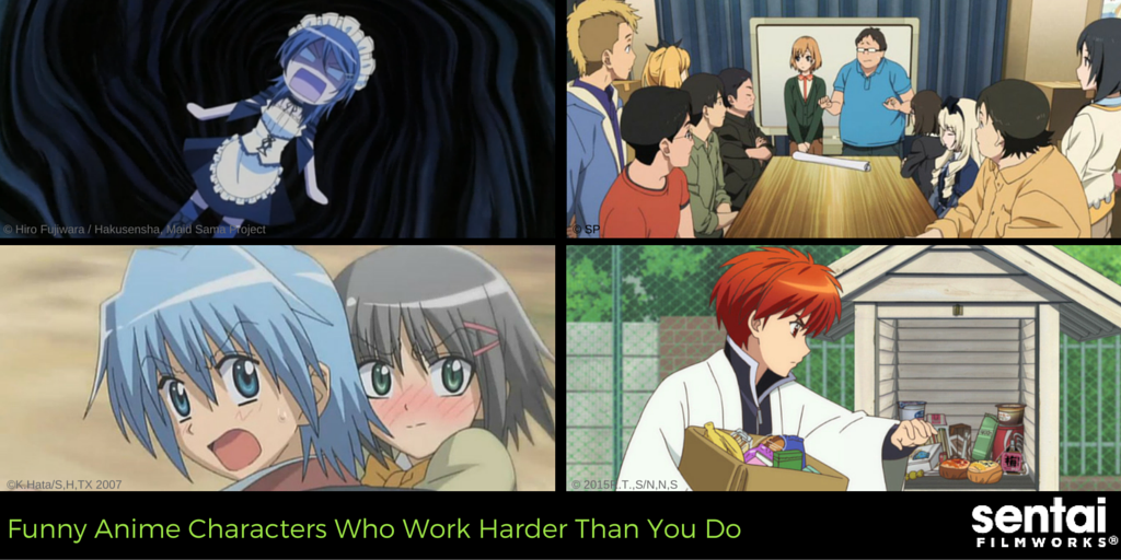 Funny Anime Characters Who Work Harder Than You Do