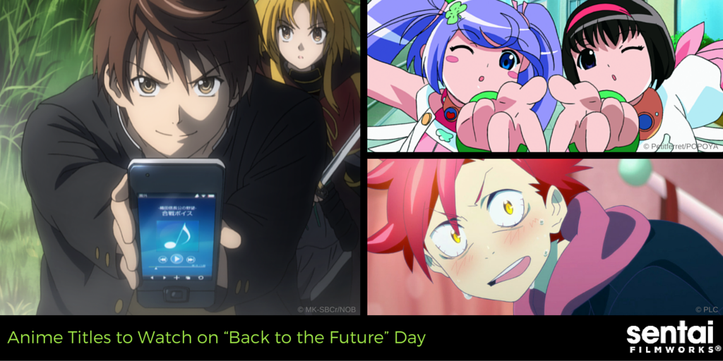 Anime Titles to Watch on “Back to the Future” Day