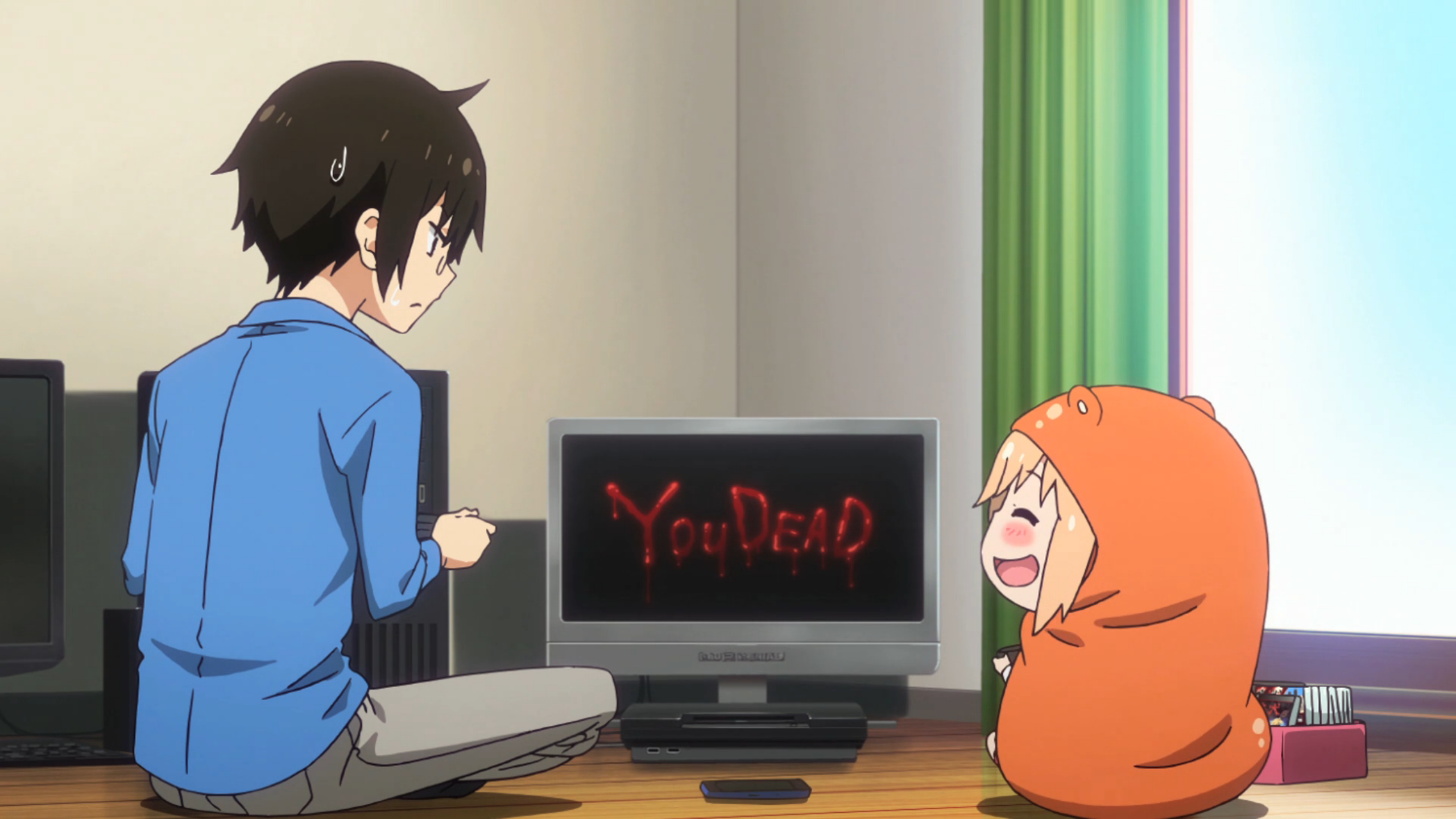 AT LAST, THE ARTIST HERSELF ENTERS UMARU-MODE