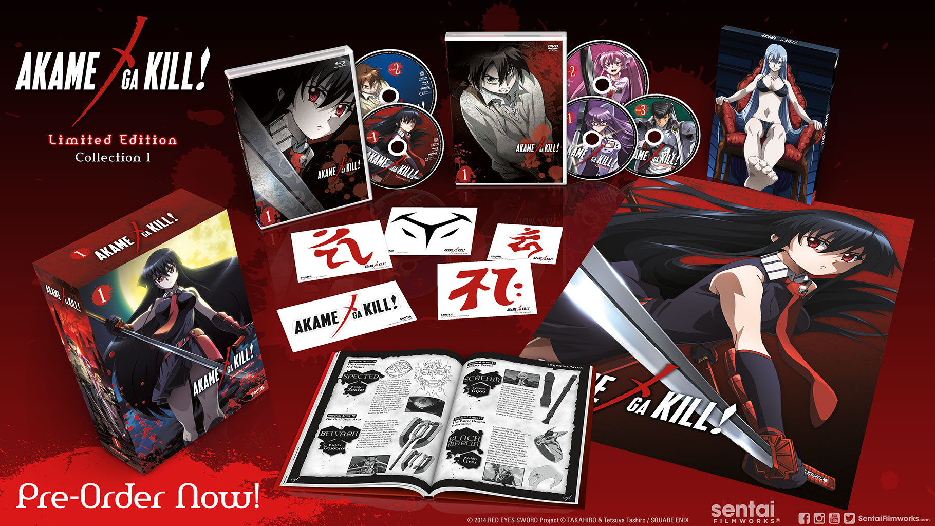 Akame ga Kill! Complete Collection | Sentai Filmworks