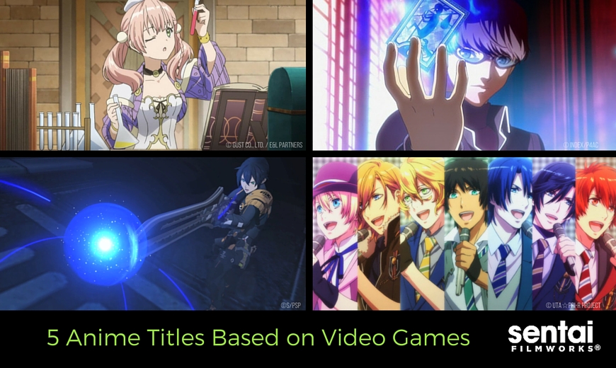 5 Anime Titles Based on Video Games