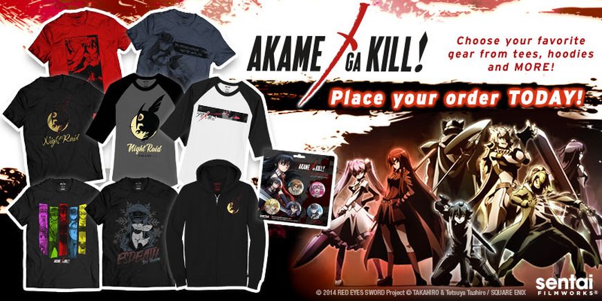 Merch Monday: Akame ga Kill! Collection
