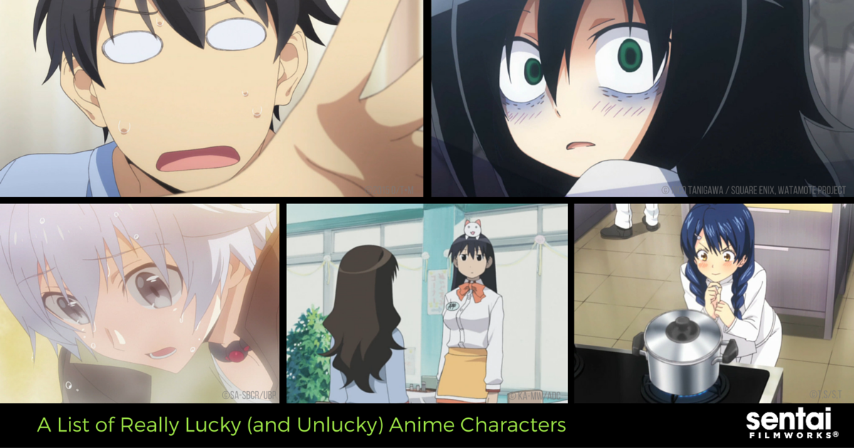 5 Anime Characters with An Unbelievable Level of Luck