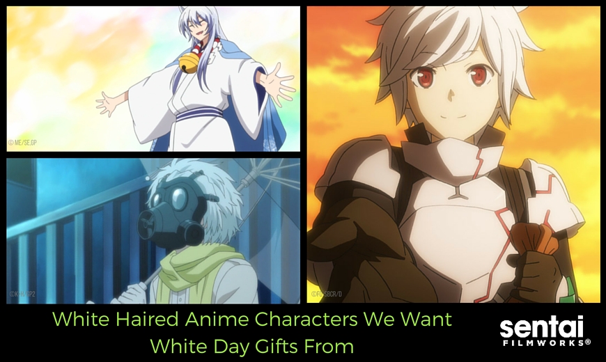 White Haired Anime Characters We Want White Day Gifts From