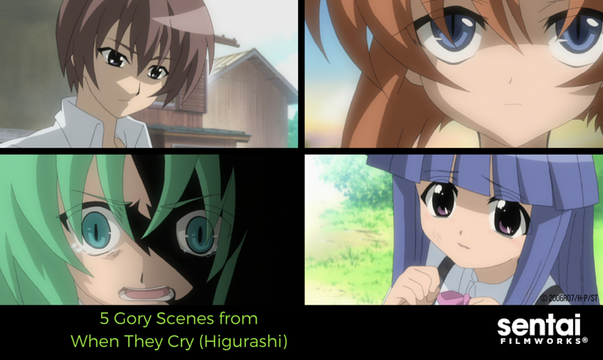 BRUTAL SCENES - Higurashi no Naku Koro ni (2006-2013) When They Cry 