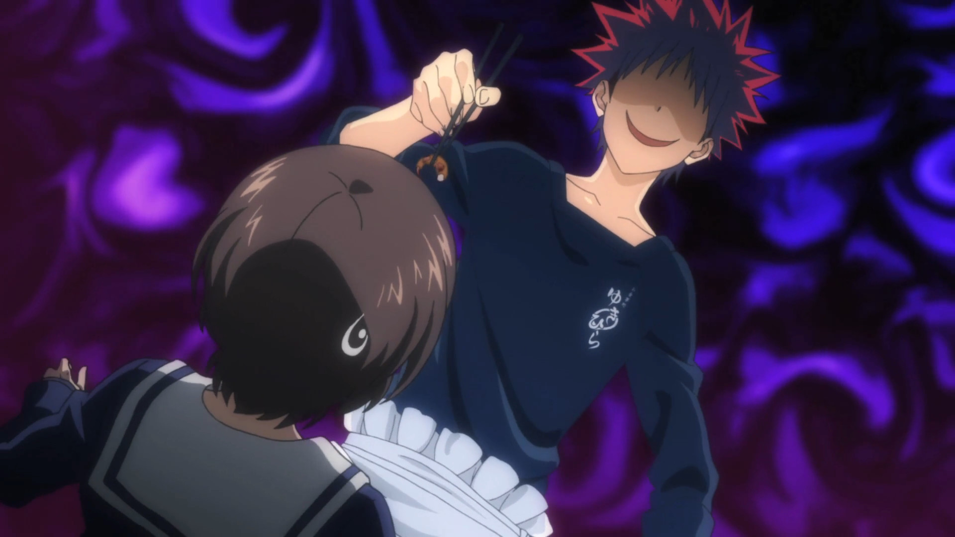 Anime Food Wars Sōma Yukihira Bite GIF