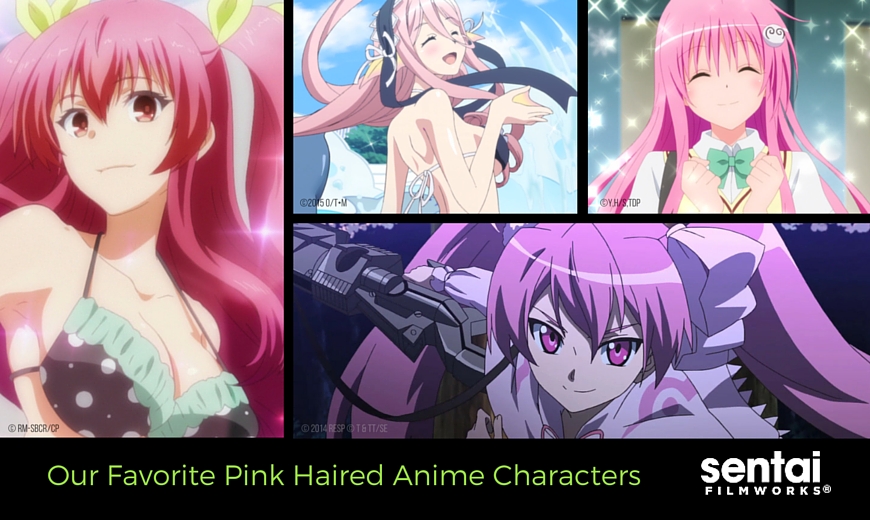 Our Favorite Pink Haired Anime Characters - Sentai Filmworks