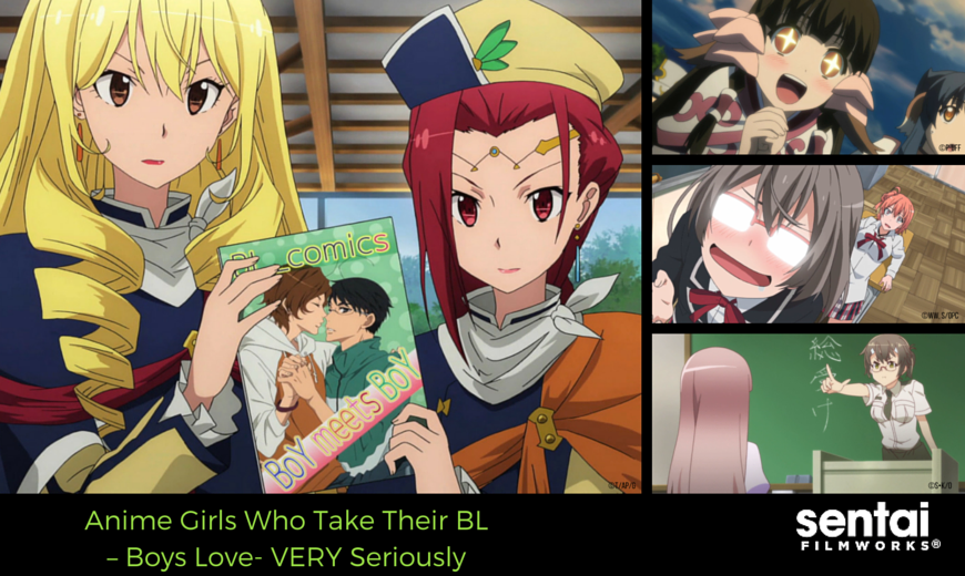 Anime Girls Who Take Their BL -Boys Love- VERY Seriously - Sentai Filmworks