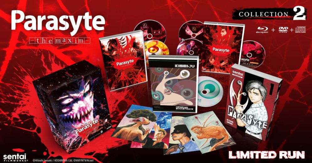 Parasyte -the maxim- Collection 2 Premium Box Set Reveal - Sentai Filmworks