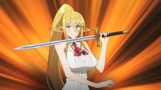 Blonde Anime Characters Girl Short Hair HD Png Download  Transparent Png  Image  PNGitem
