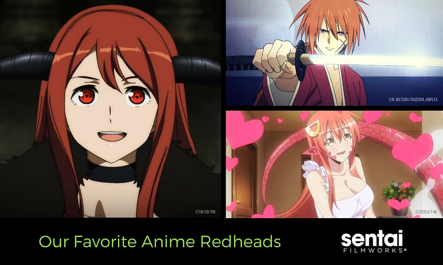 Our Favorite Anime Redheads
