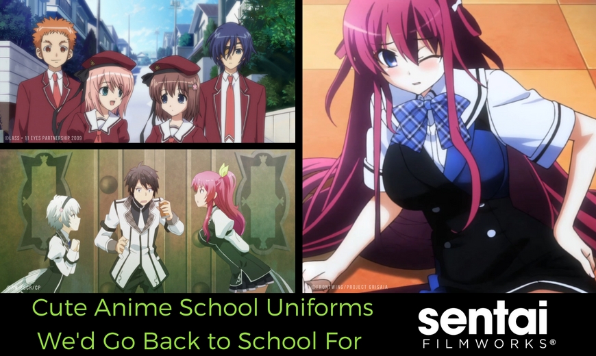 Cute Anime School Uniforms We'd Go Back to School For