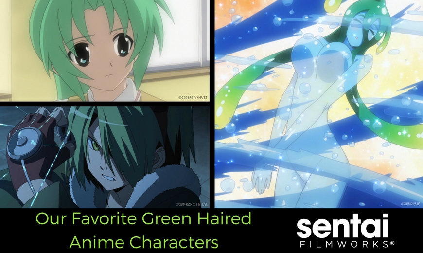Our Favorite Green Haired Anime Characters