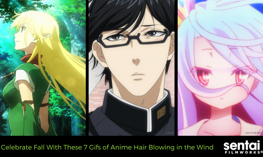 Celebrate Fall With These 7 Gifs of Anime Hair Blowing in the Wind
