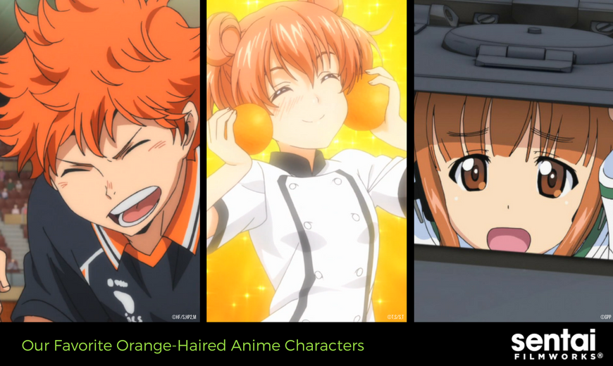 Our Favorite Orange Haired Anime Characters