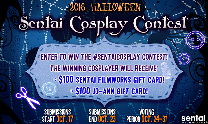 #SentaiCosplay Contest: 10/17/2016 - 10/31/2016