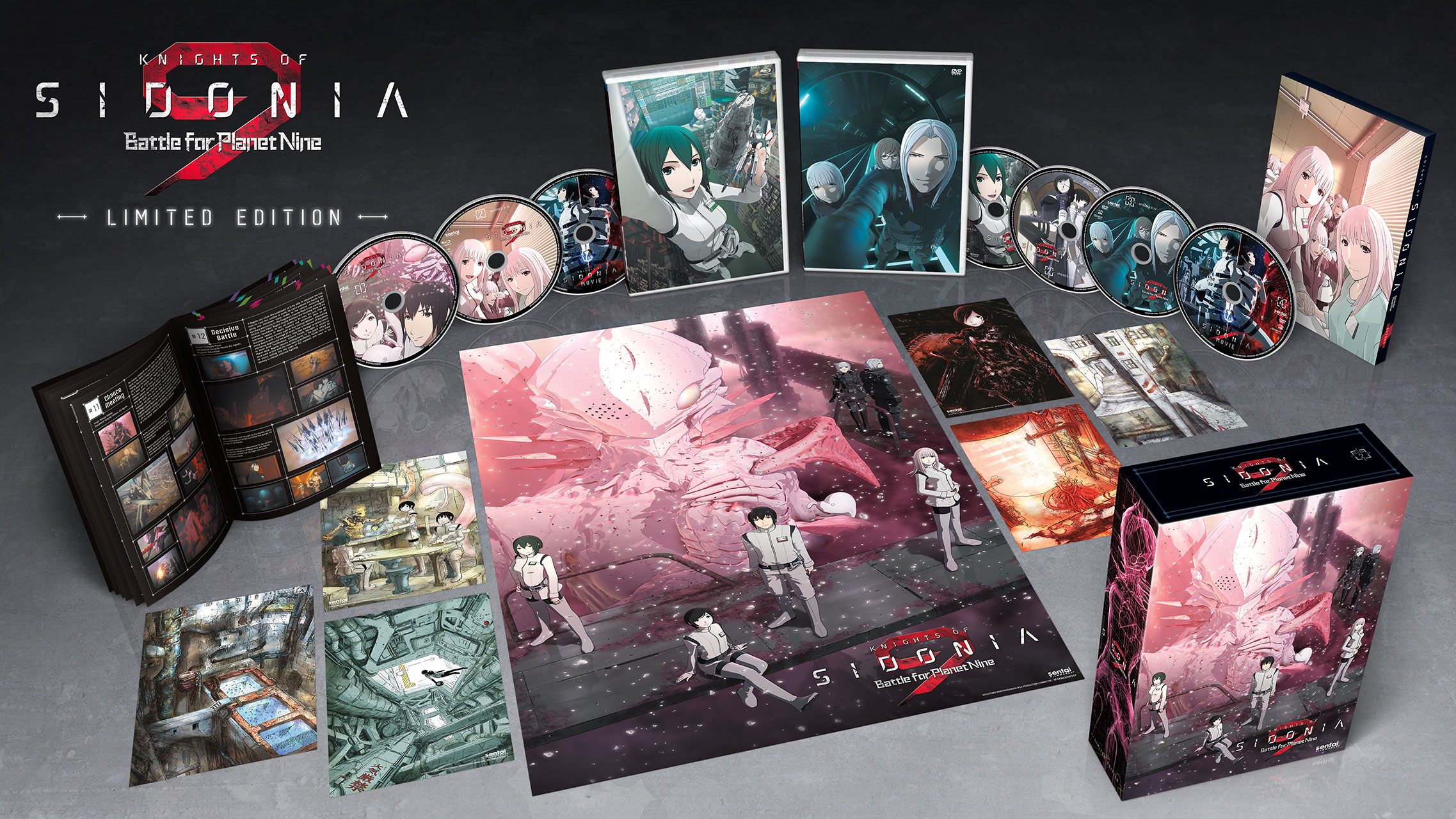 Knights of Sidonia 2: Battle for Planet Nine Premium Box  Set Reveal
