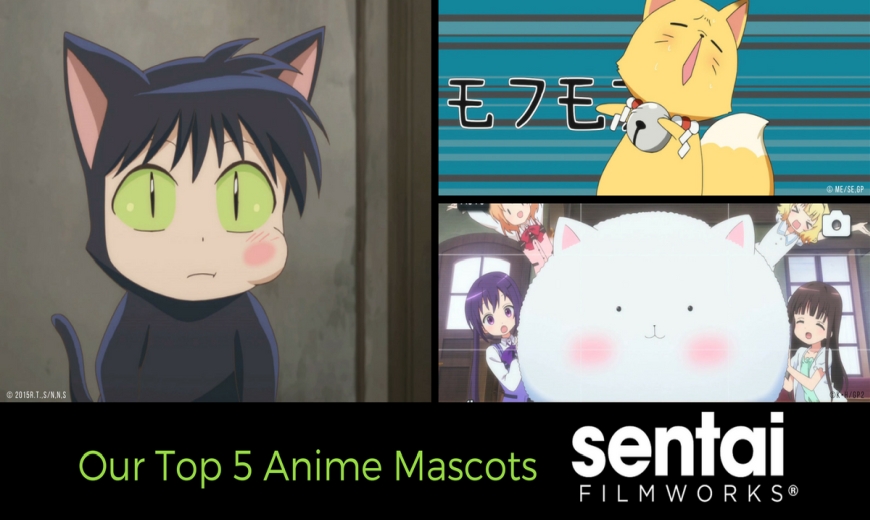 Our Top 5 Anime Mascots