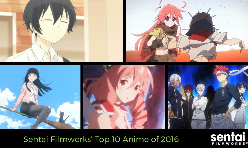 Sentai Filmworks' Top 10 Anime of 2016 - Sentai Filmworks