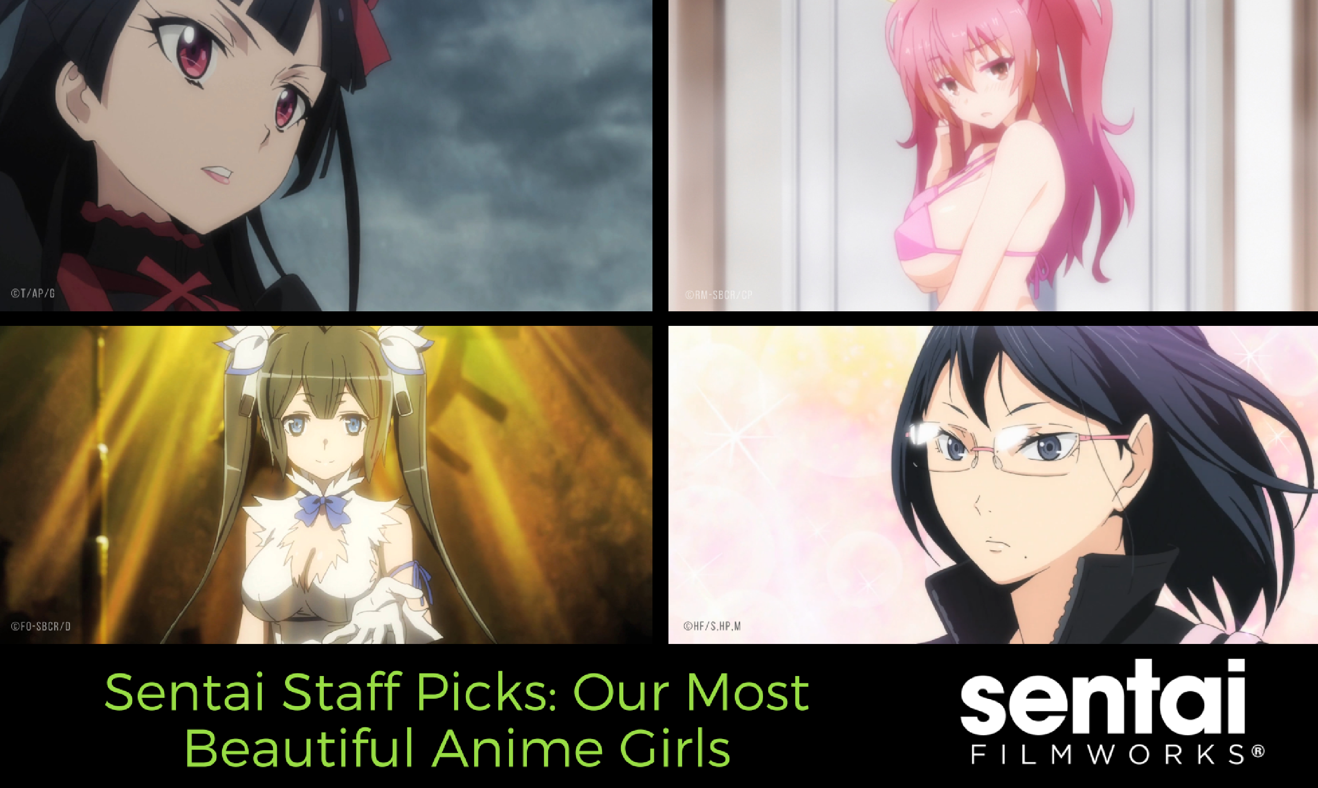 Sentai Staff Picks: Our Most Beautiful Anime Girls 