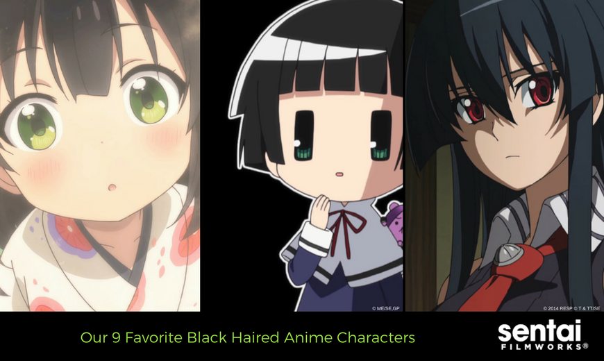 Our 9 Favorite Black Haired Anime Characters