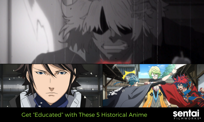 Get “Educated” with These 5 Historical Anime