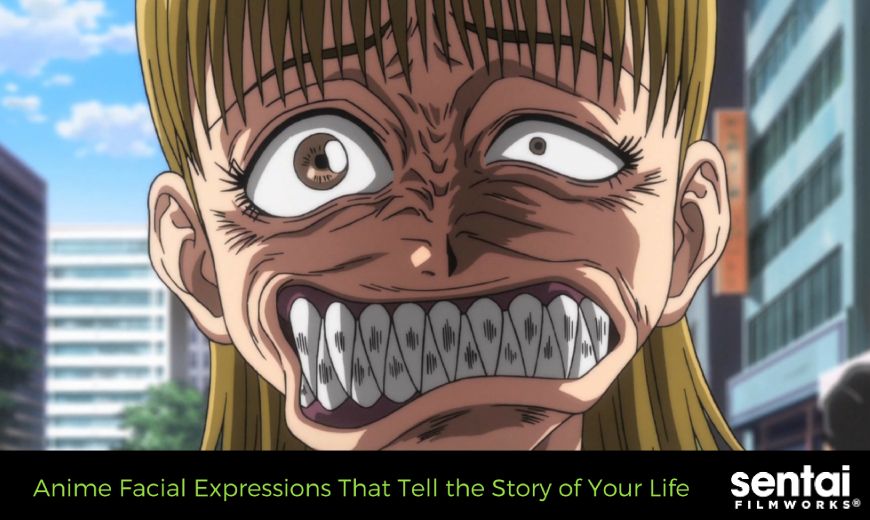 funny shocked anime expression