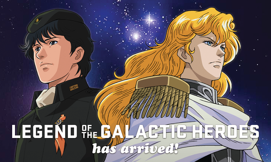 Sentai Filmworks Releases Streaming Details for ‘Legend of the Galactic Heroes’