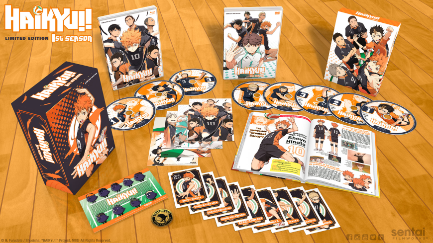 Haikyu!! 1st Season Premium Box Set Reveal