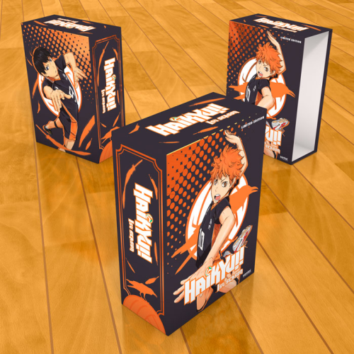 Haikyu! TO THE TOP First Press Limited version 6-volume set (with Toho  Animation STORE storage box * 2 for all volumes), Video software