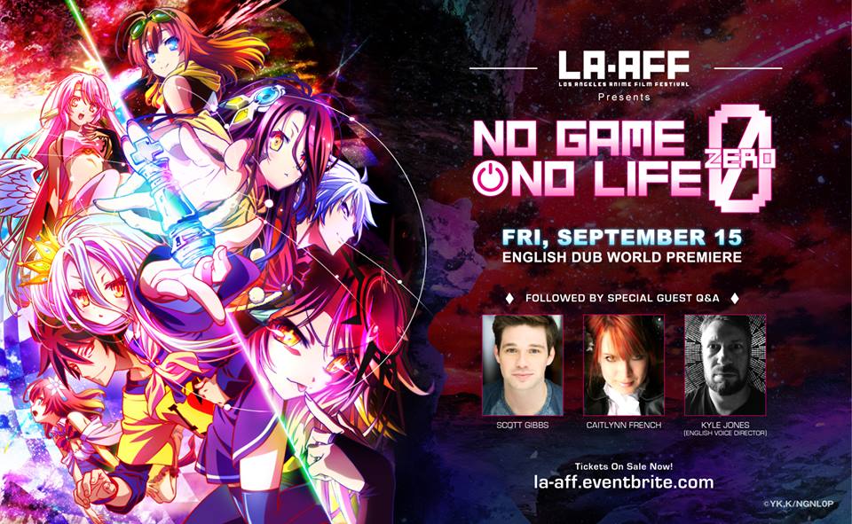No Game No Life Zero - Official English Trailer 