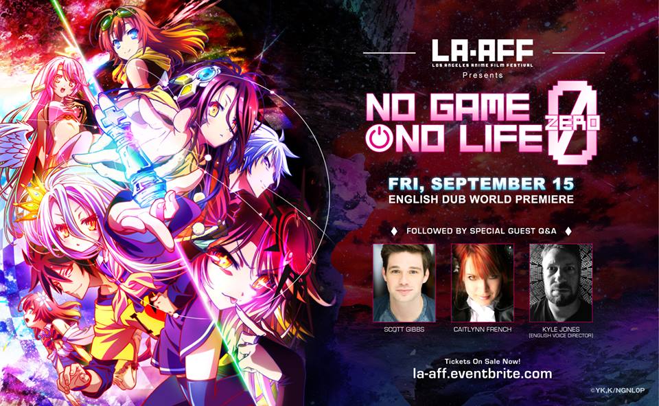 Sentai Filmworks to Premiere 'No Game, No Life Zero' with English Dub -  Sentai Filmworks