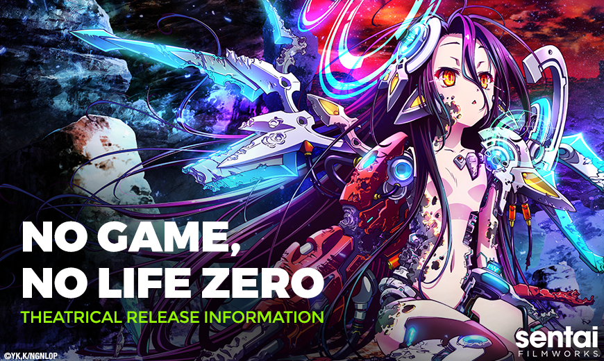 No Game, No Life Zero Theatrical Release Information