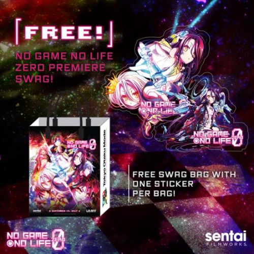 Sentai Filmworks Premieres No Game, No Life Zero Next Month